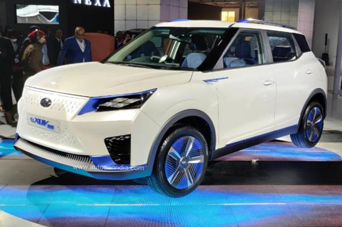 Mahindra xuv deals electric car